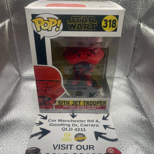 Funko Pop Star Wars #318 Sith Jet Trooper FRENLY BRICKS - Open 7 Days