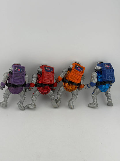 1989 Metalhead TMNT Figures CUSTOM x 4 All Turtles Lot LOOSE FRENLY BRICKS - Open 7 Days