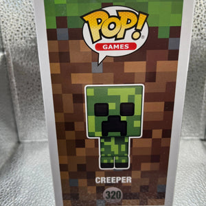 Funko POP Games - Minecraft - Creeper (Glow in the Dark) #320 FRENLY BRICKS - Open 7 Days