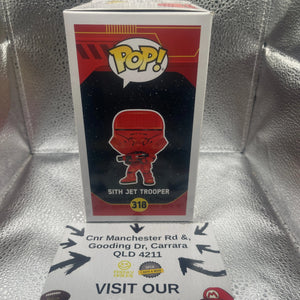 Funko Pop Star Wars #318 Sith Jet Trooper FRENLY BRICKS - Open 7 Days