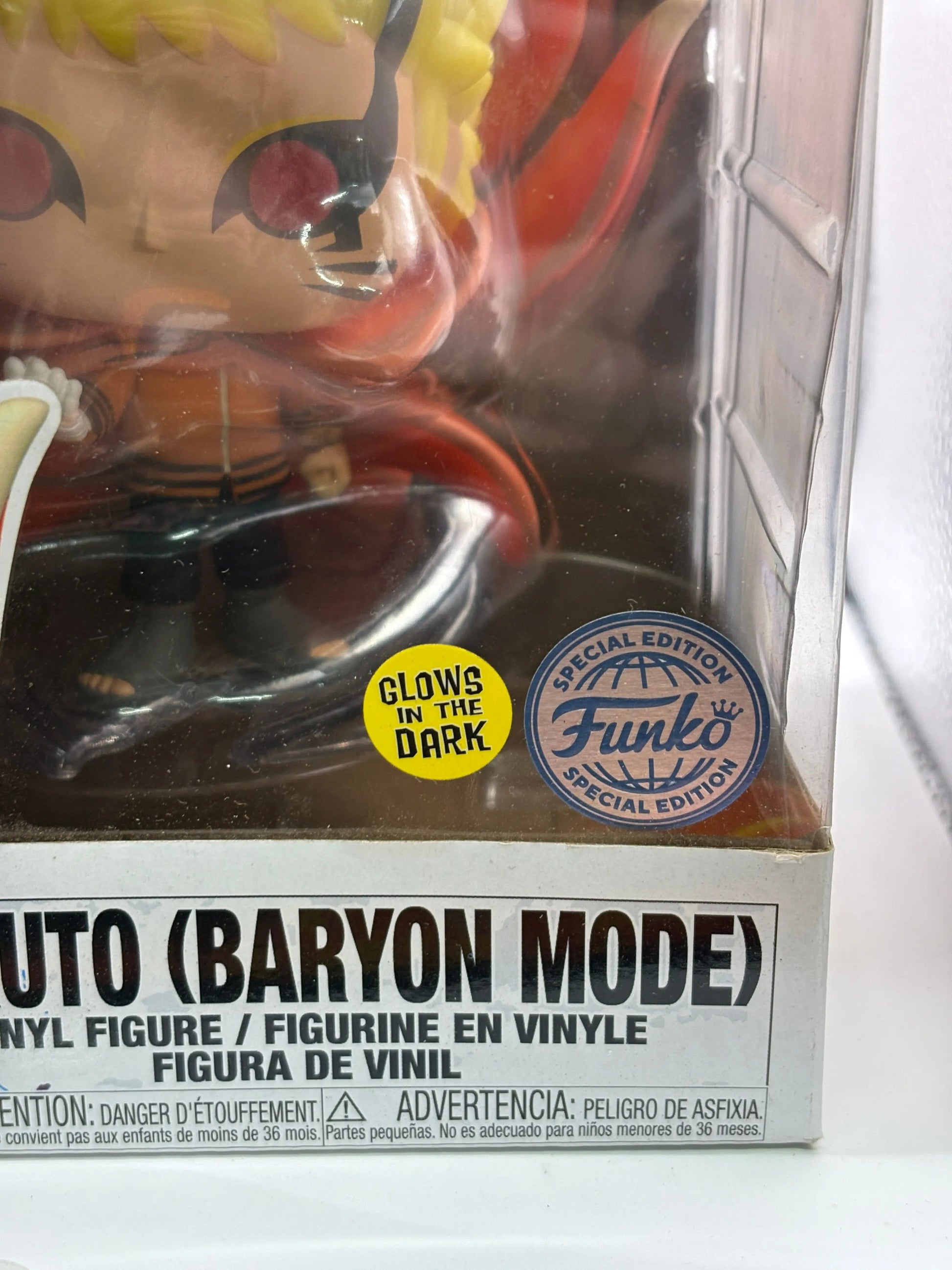 Funko POP! Animation Boruto #1361 Naruto Baryon Mode Glow SE FRENLY BRICKS - Open 7 Days