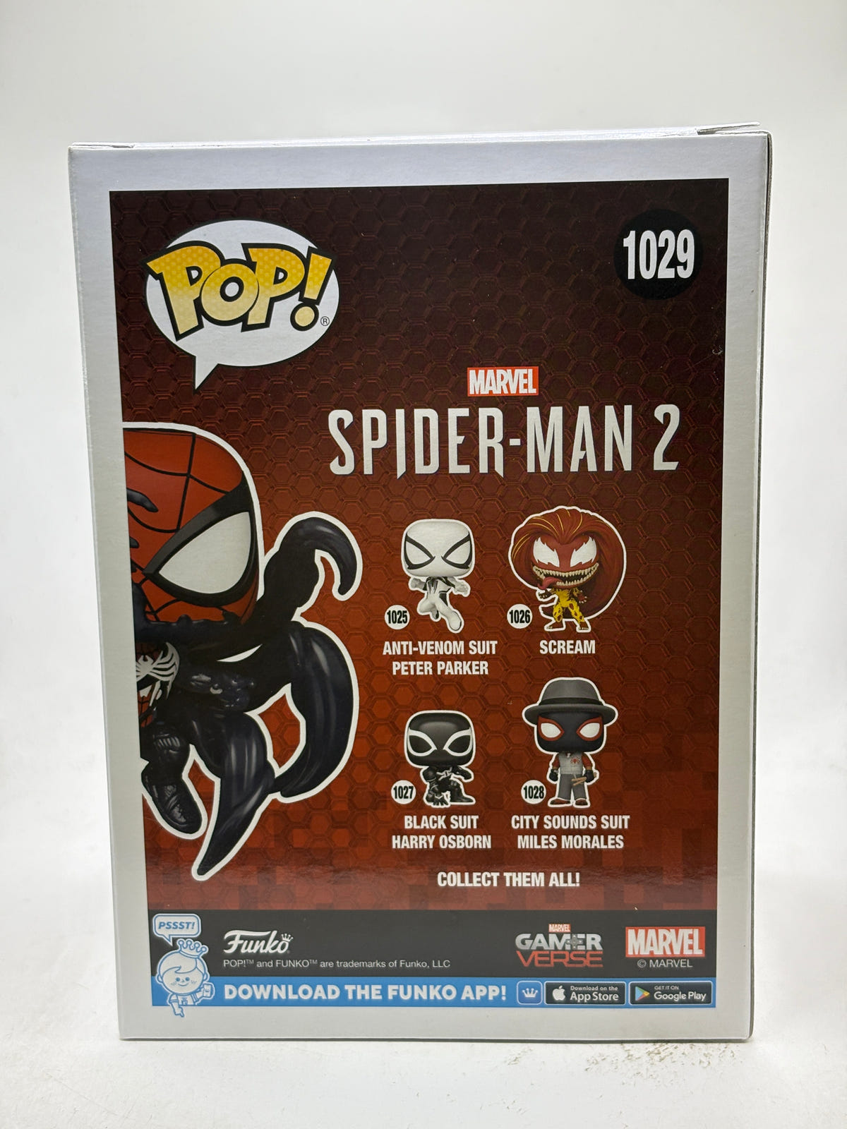 Funko POP! Marvel Spider-Man 2 #1029 Advanced Suit 2.0 Symbiote Takeover SE image 3