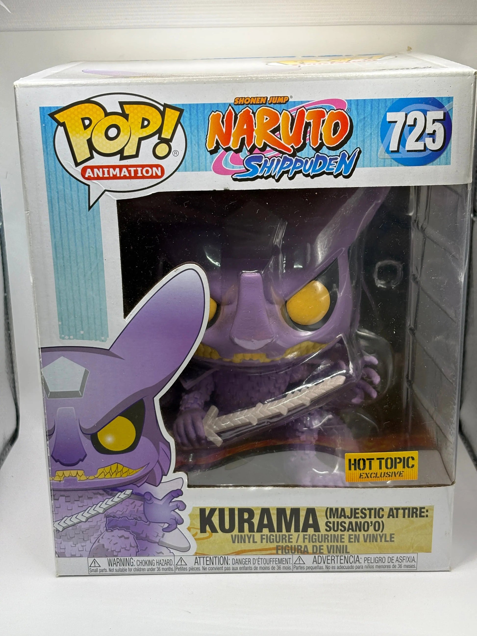 Funko POP! Naruto Shippuden #725 Kurama Majestic Attire Susano’o Hot Topic FRENLY BRICKS - Open 7 Days