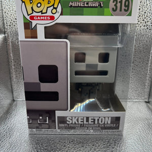 Funko POP Games - Minecraft - Skeleton #319 FRENLY BRICKS - Open 7 Days