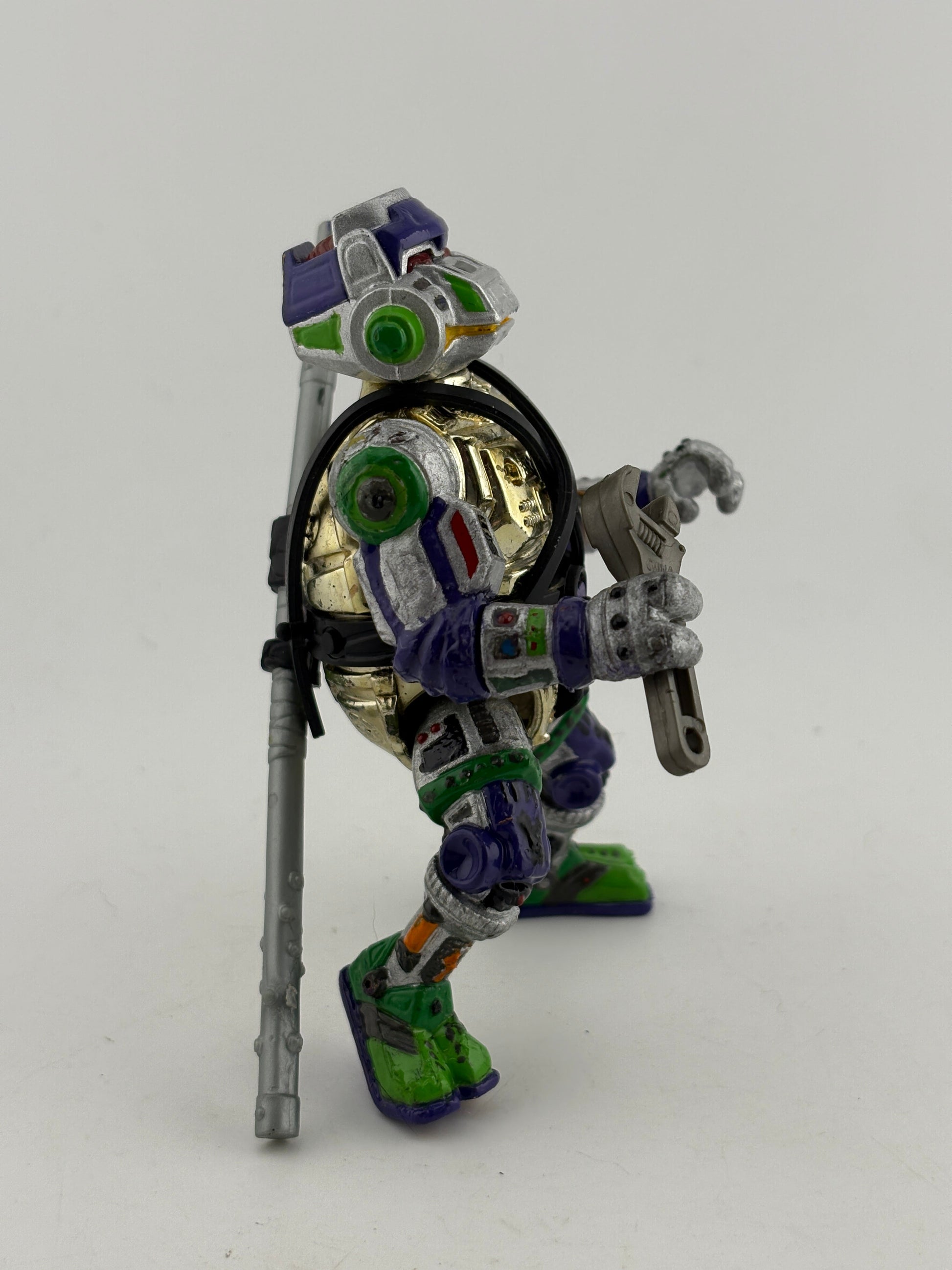 1989 Vintage TMNT Metalhead Custom Donatello Figure Loose FRENLY BRICKS - Open 7 Days