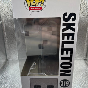 Funko POP Games - Minecraft - Skeleton #319 FRENLY BRICKS - Open 7 Days