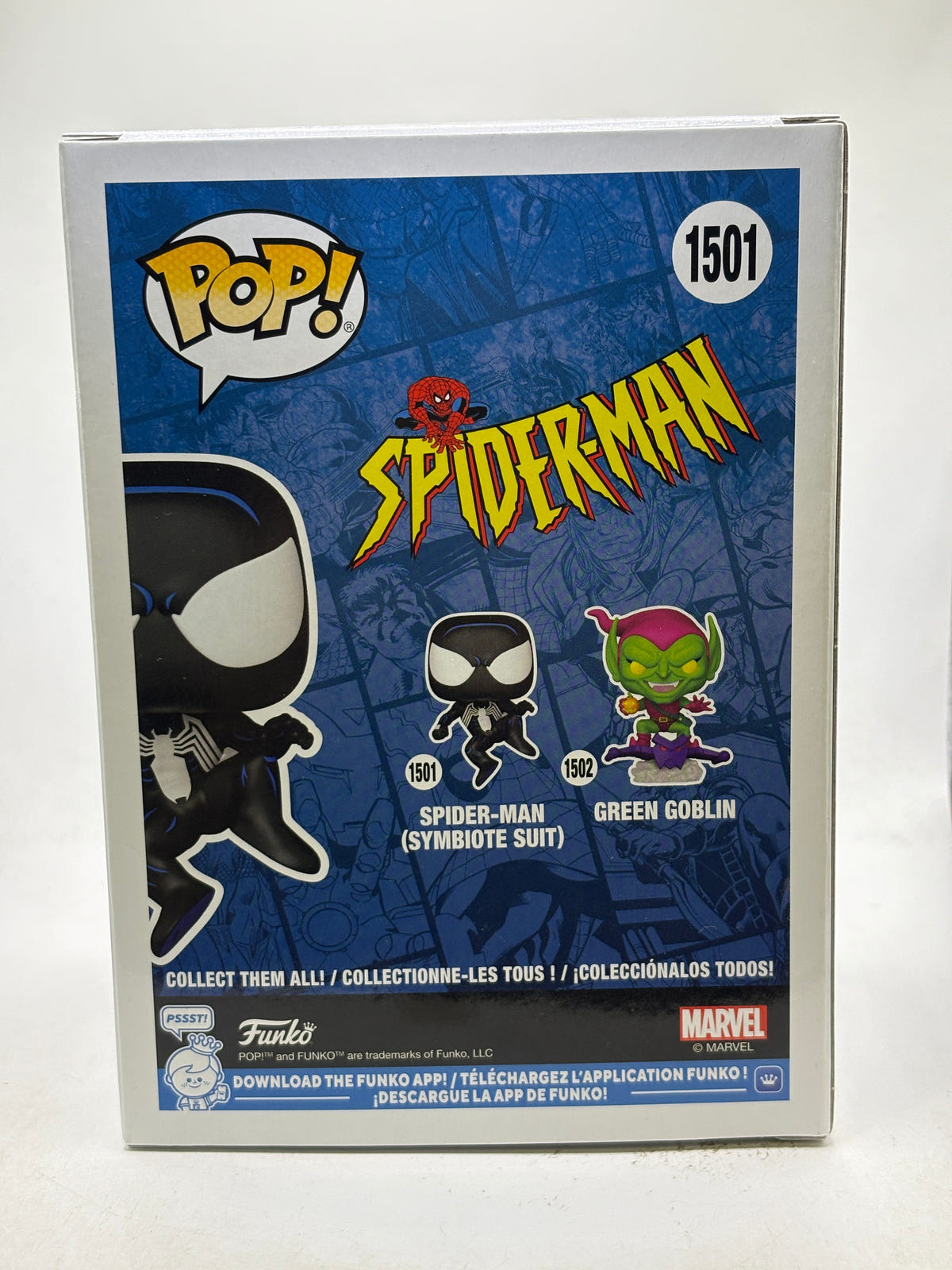 Funko POP! Marvel Spider-Man #1501 Spider-Man (Symbiote Suit) image 3