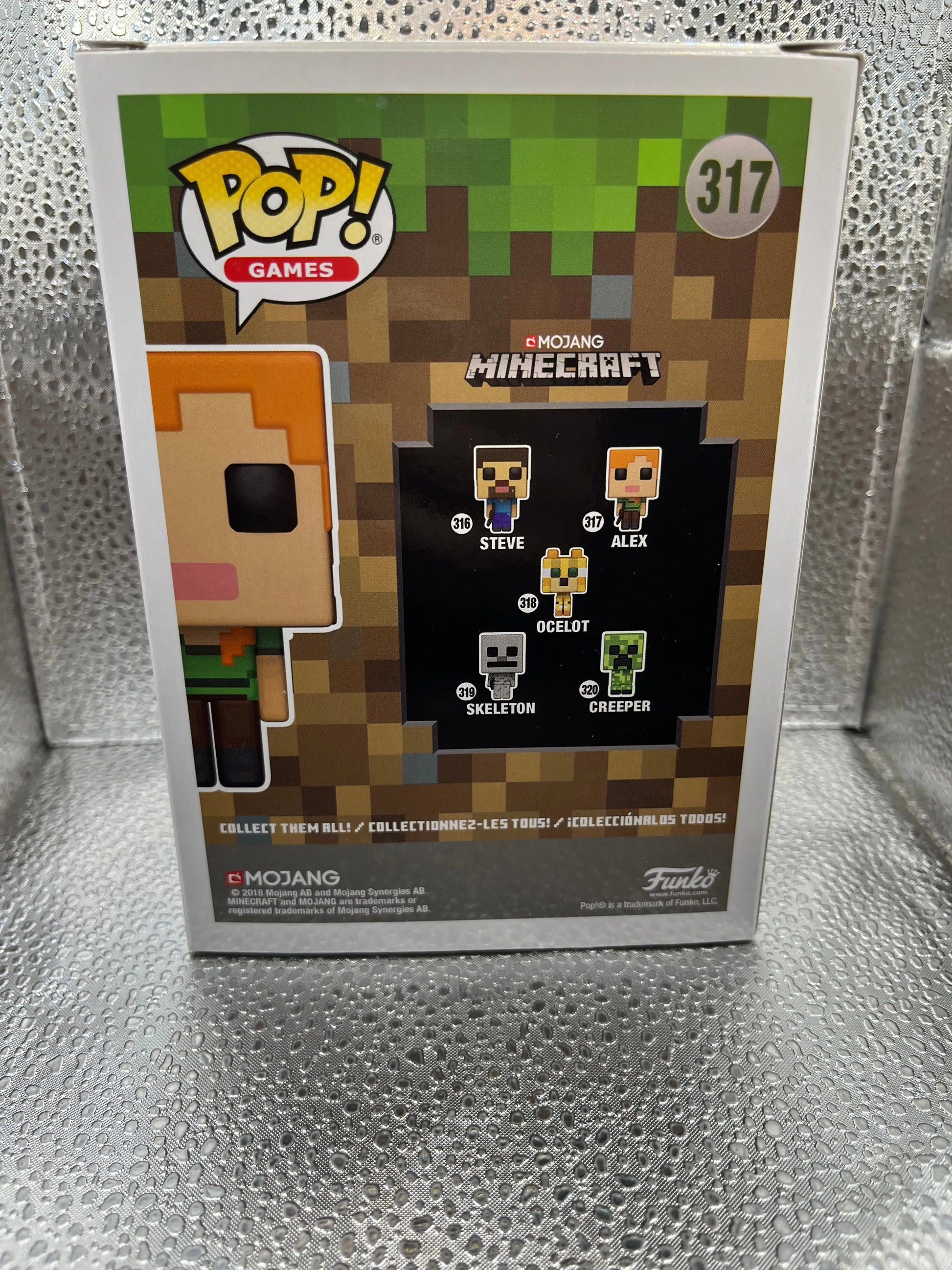 Funko POP Games - Minecraft - Alex #317 FRENLY BRICKS - Open 7 Days