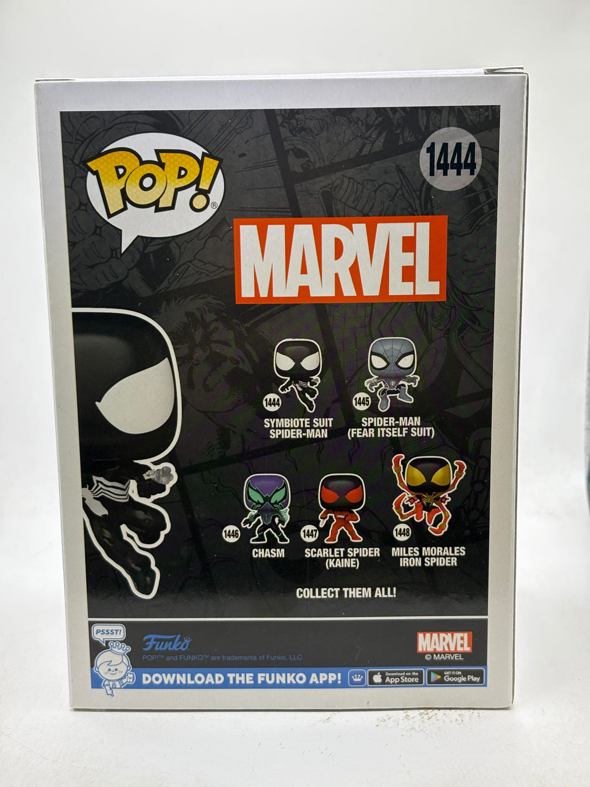 Funko POP! Marvel #1444 Symbiote Suit Spider-Man Bobble head image 3