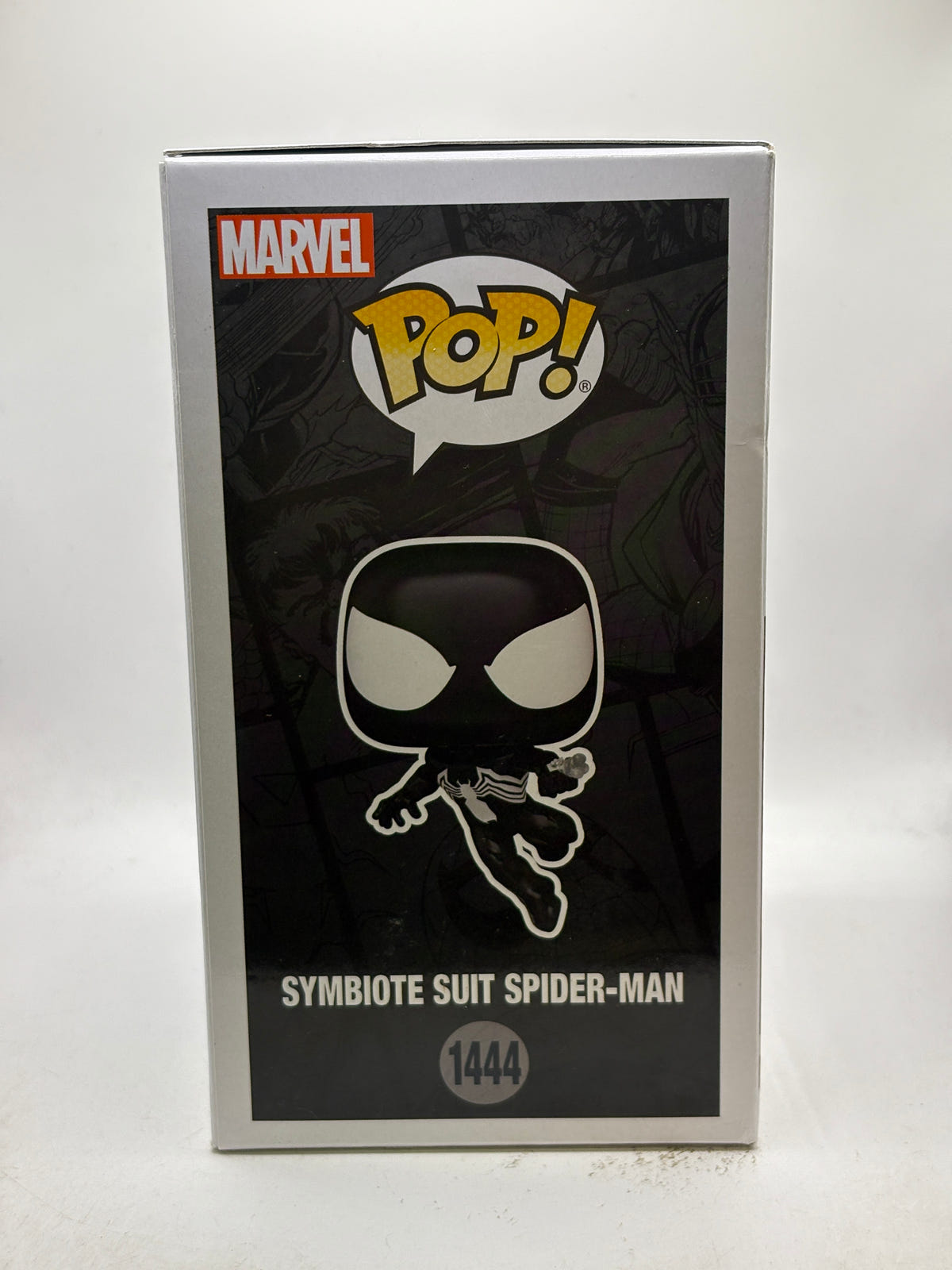 Funko POP! Marvel #1444 Symbiote Suit Spider-Man Bobble head image 4