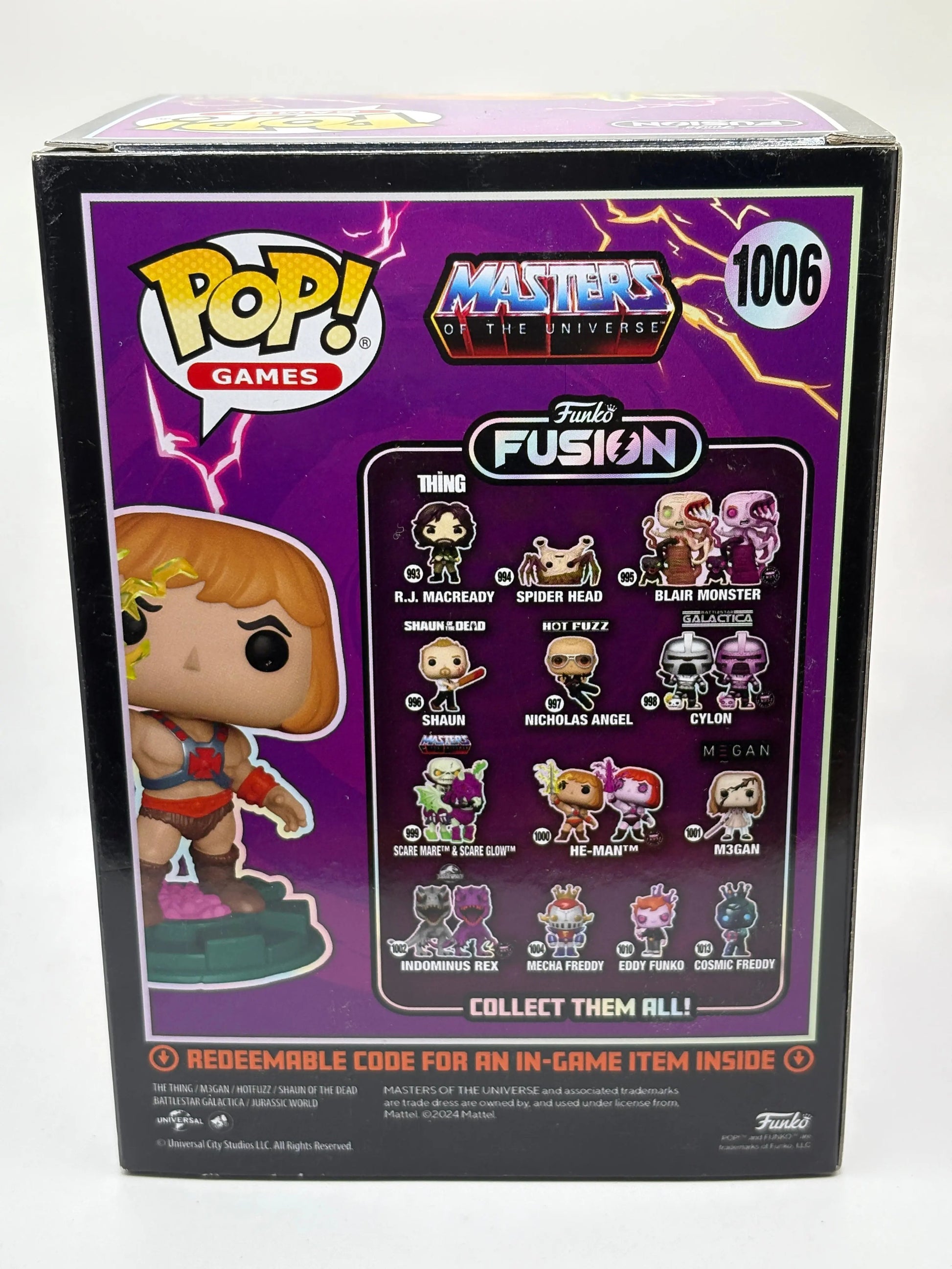 Funko POP! Games Funko Fusion #1006 He-Man FRENLY BRICKS - Open 7 Days