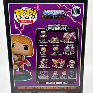 Funko POP! Games Funko Fusion #1006 He-Man FRENLY BRICKS - Open 7 Days
