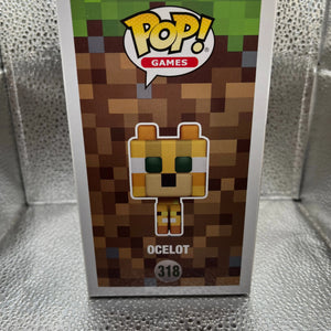 Funko POP Games - Minecraft - Ocelot #318 FRENLY BRICKS - Open 7 Days