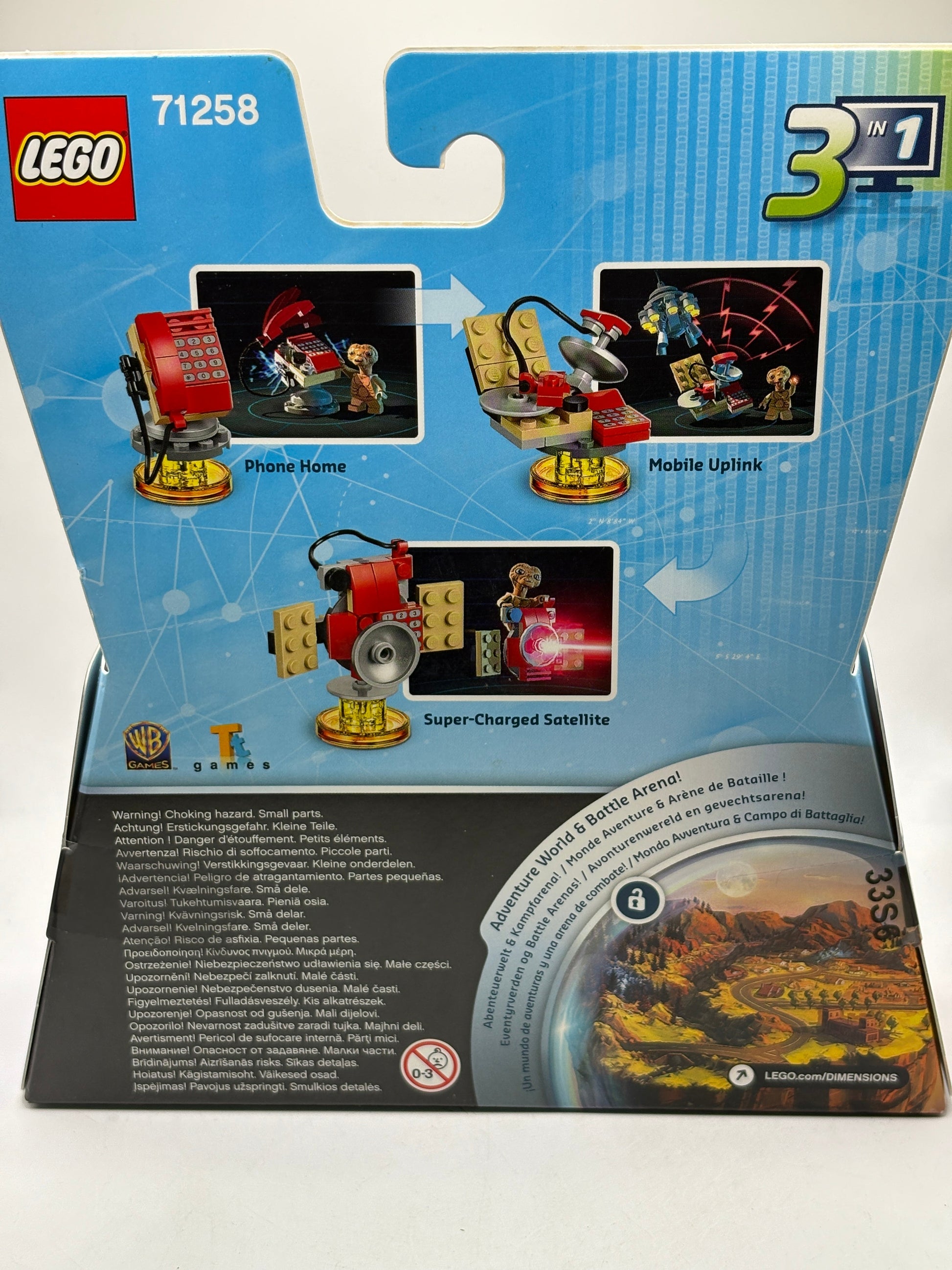 Lego Dimensions Fun Pack 71258 E.T. The Extra Terrestrial New & Sealed FRENLY BRICKS - Open 7 Days