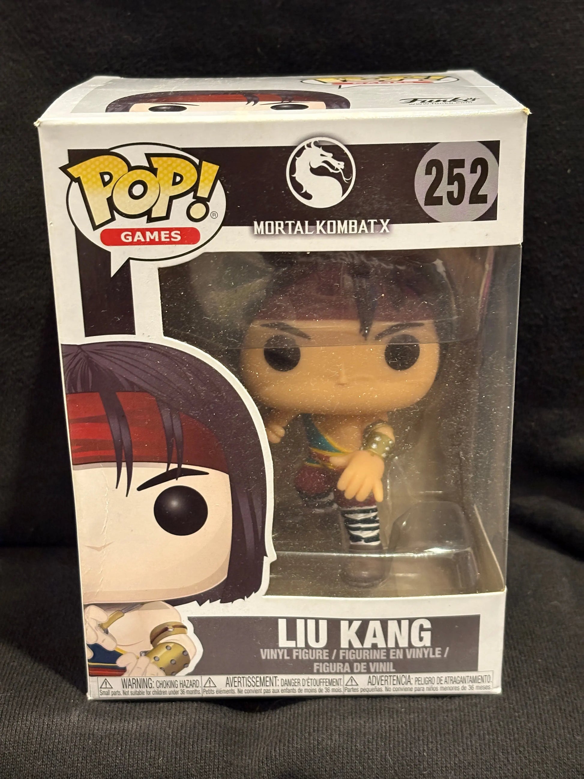 Funko POP! Games Mortal Kombat Liu Kang #252 Vinyl Figure FRENLY BRICKS - Open 7 Days