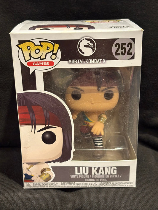 Funko POP! Games Mortal Kombat Liu Kang #252 Vinyl Figure FRENLY BRICKS - Open 7 Days