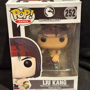 Funko POP! Games Mortal Kombat Liu Kang #252 Vinyl Figure FRENLY BRICKS - Open 7 Days