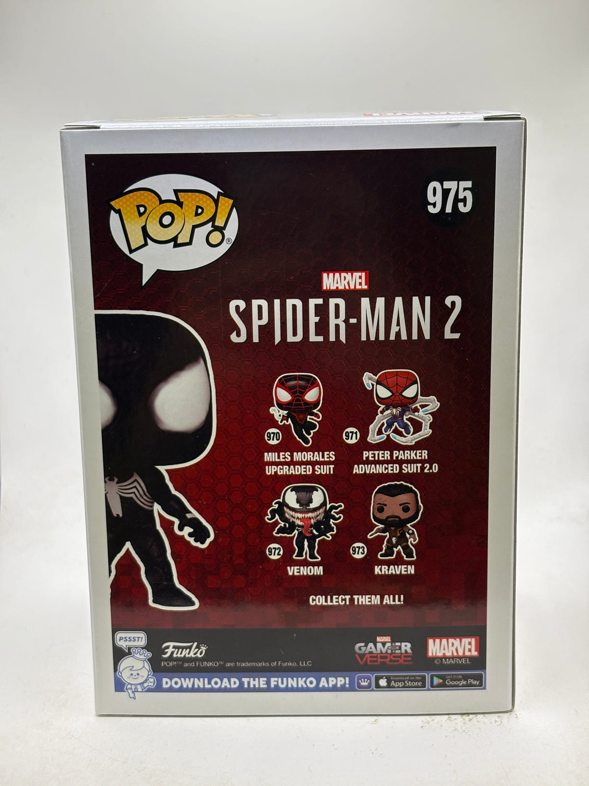 Funko POP! Marvel Spider-Man #975 Peter Parker Symbiote Suit Exclusive image 3