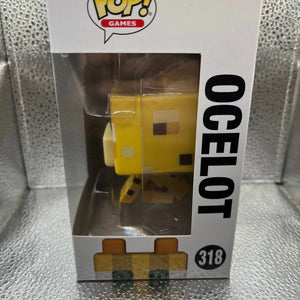 Funko POP Games - Minecraft - Ocelot #318 FRENLY BRICKS - Open 7 Days