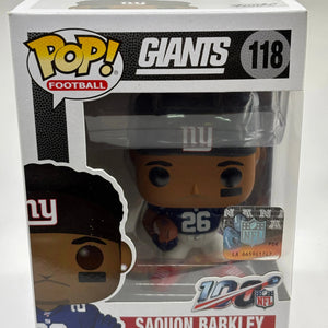 Funko POP! Football Giants #118 Saquon Barkley FRENLY BRICKS - Open 7 Days