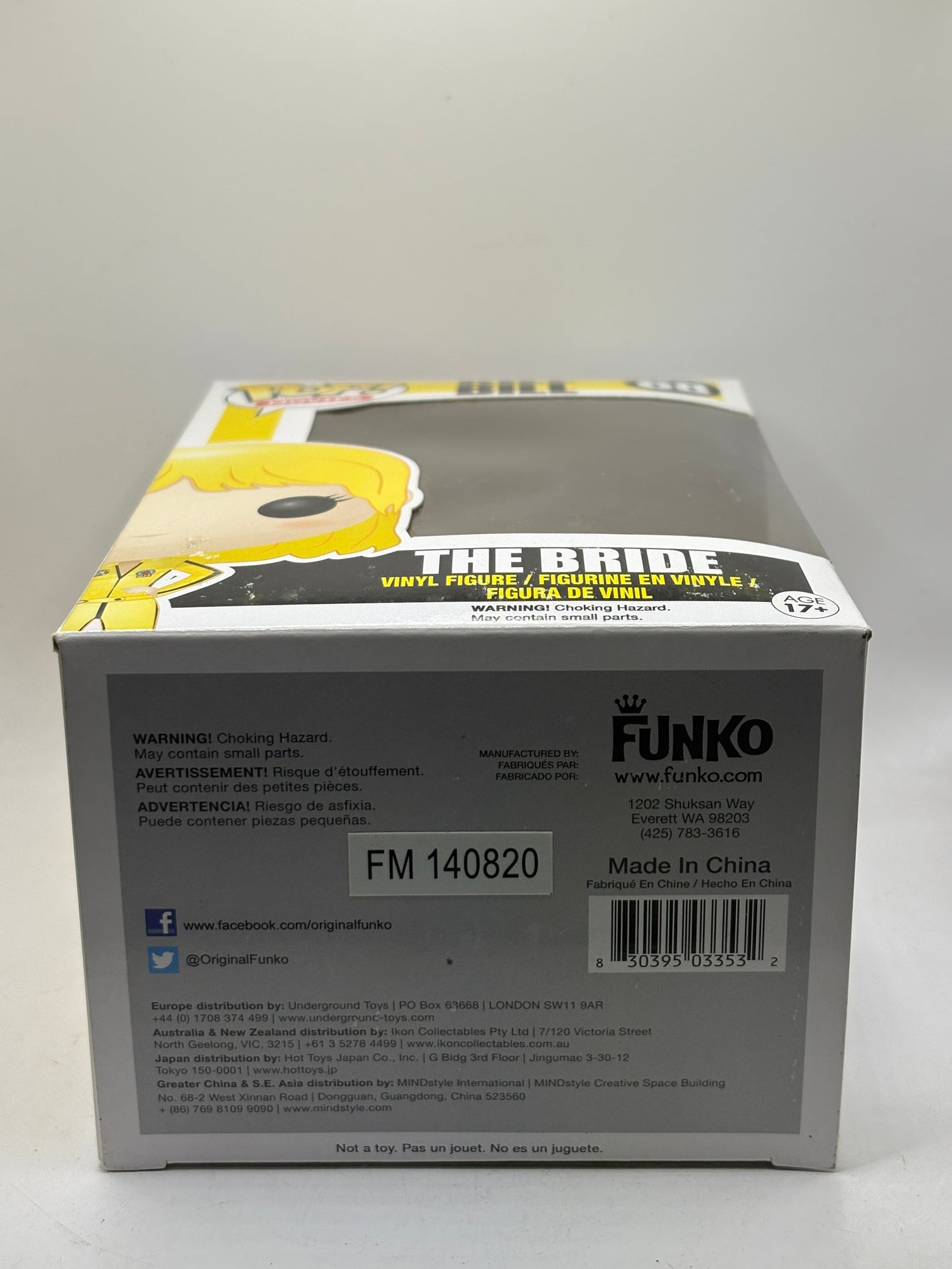 Funko POP! Movies Kill Bill #68 The Bridge *NO MOULD* FRENLY BRICKS - Open 7 Days