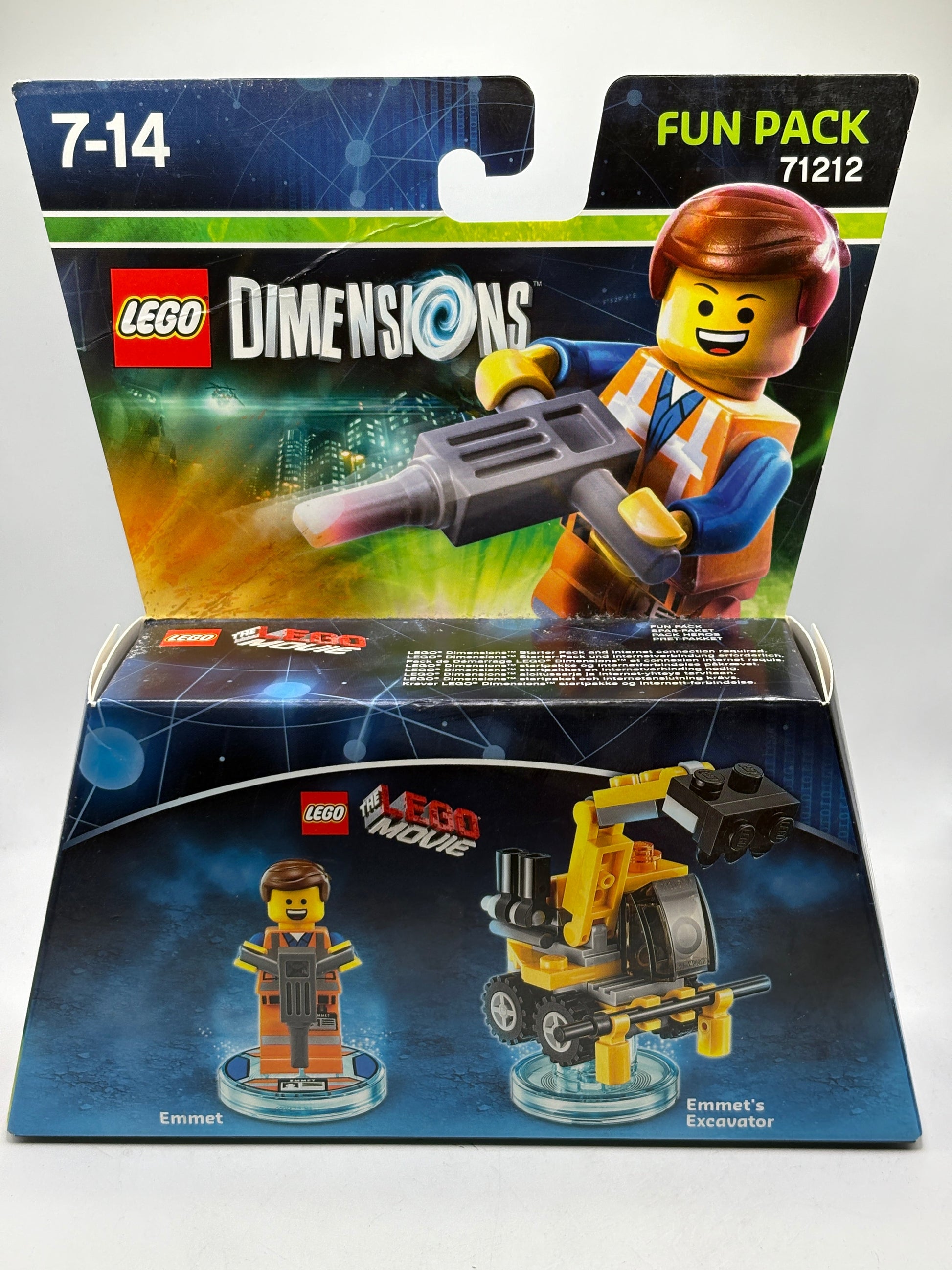 Lego Dimensions Fun Pack 71212 The Lego Movie Emmet New & Sealed FRENLY BRICKS - Open 7 Days