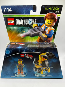Lego Dimensions Fun Pack 71212 The Lego Movie Emmet New & Sealed
