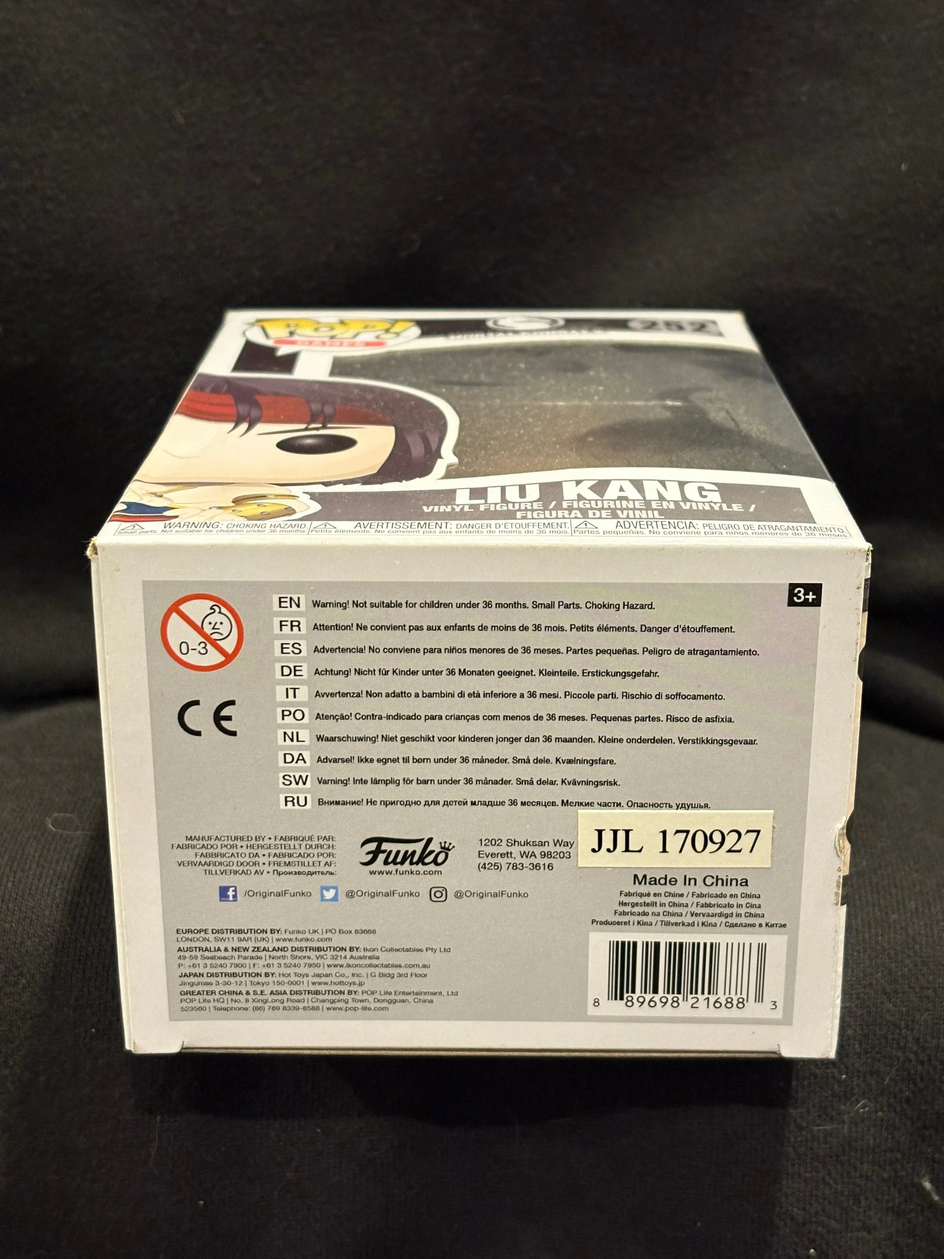 Funko POP! Games Mortal Kombat Liu Kang #252 Vinyl Figure FRENLY BRICKS - Open 7 Days