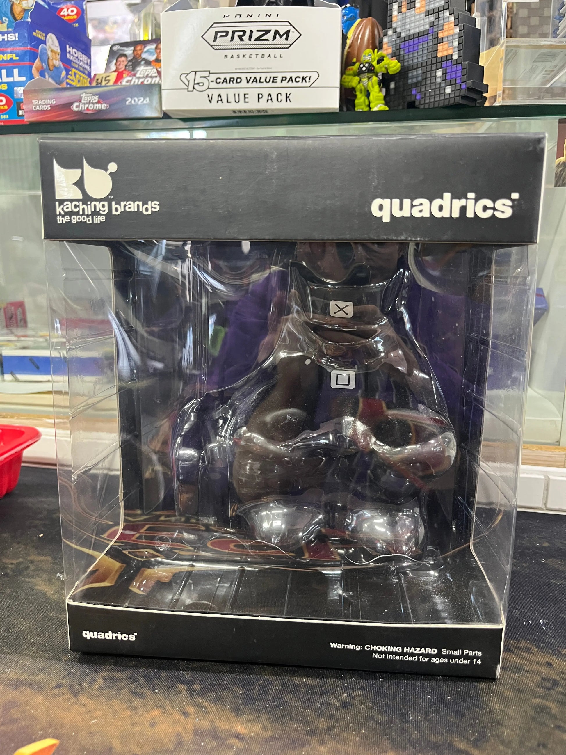 Kaching Brands Quadrics 002 Vinyl Figure Statue Black Maxim Zhestkov Robot Art FRENLY BRICKS - Open 7 Days