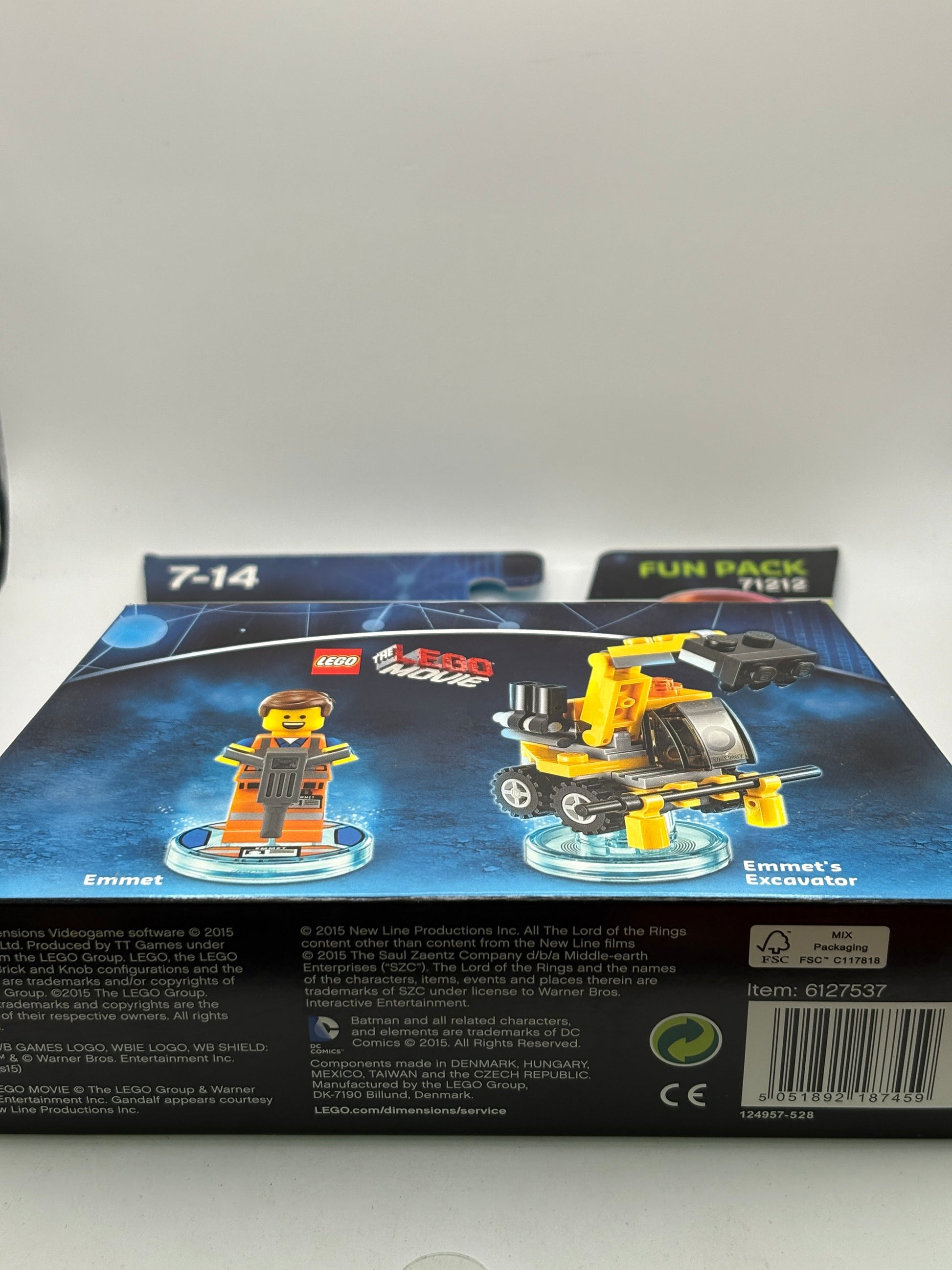 Lego Dimensions Fun Pack 71212 The Lego Movie Emmet New & Sealed FRENLY BRICKS - Open 7 Days