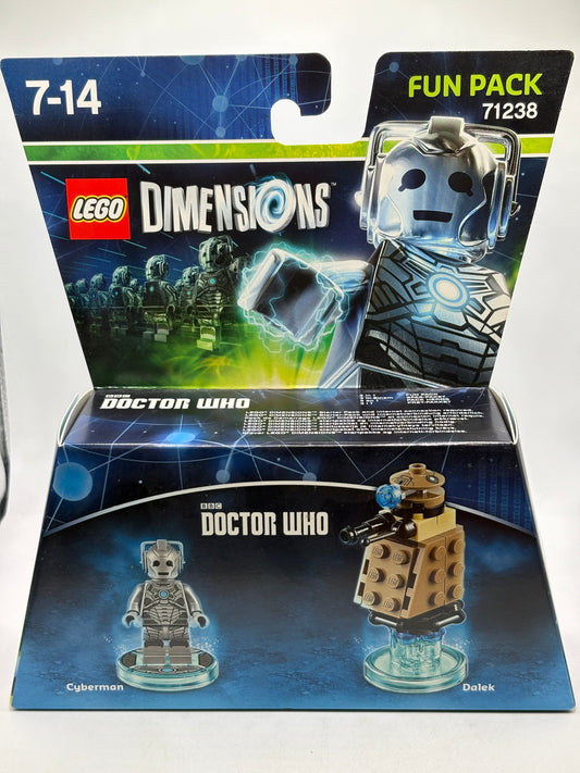 Lego Dimensions Fun Pack 71238 BBC Doctor Who Cyberman New & Sealed FRENLY BRICKS - Open 7 Days