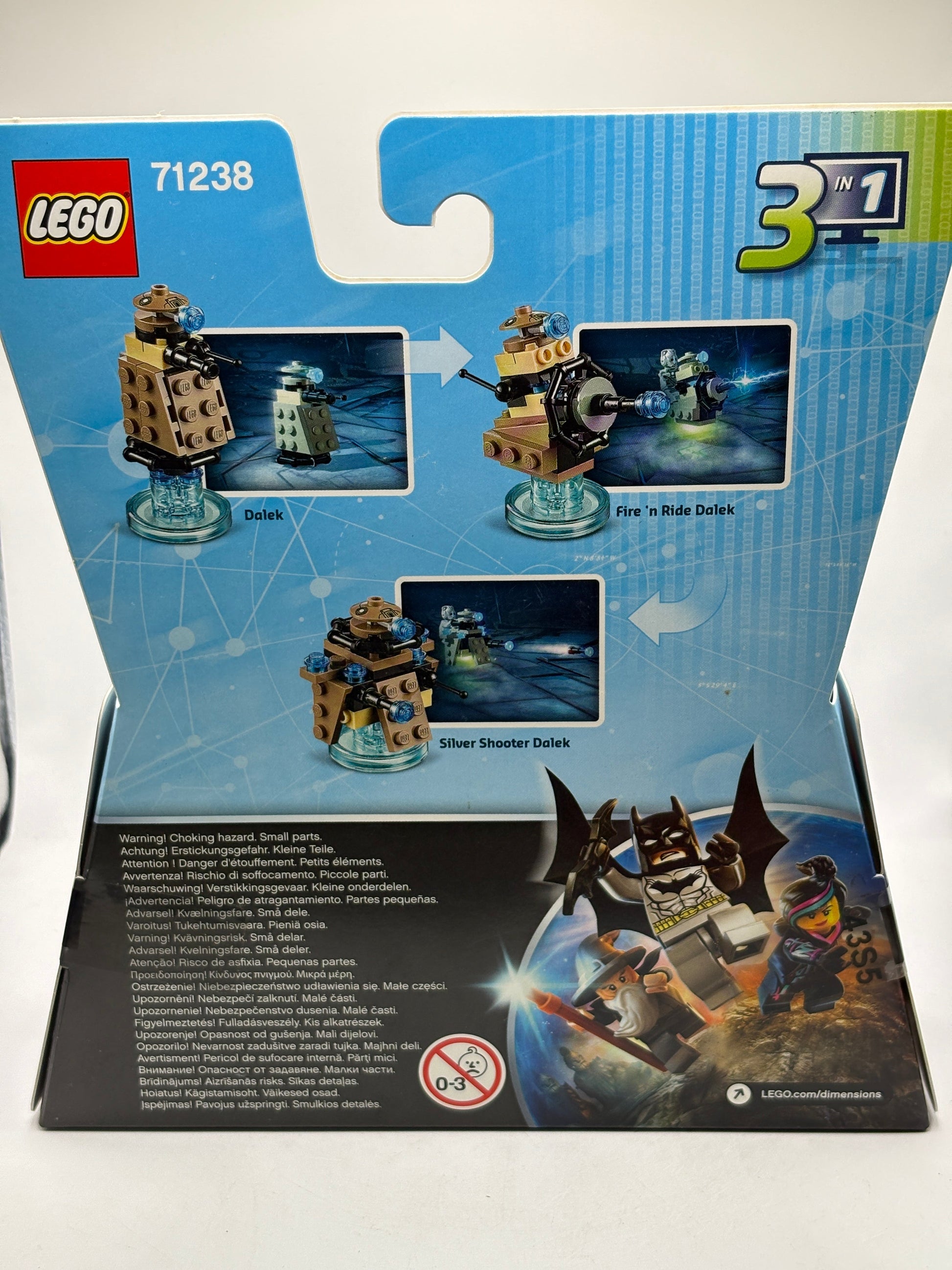 Lego Dimensions Fun Pack 71238 BBC Doctor Who Cyberman New & Sealed FRENLY BRICKS - Open 7 Days