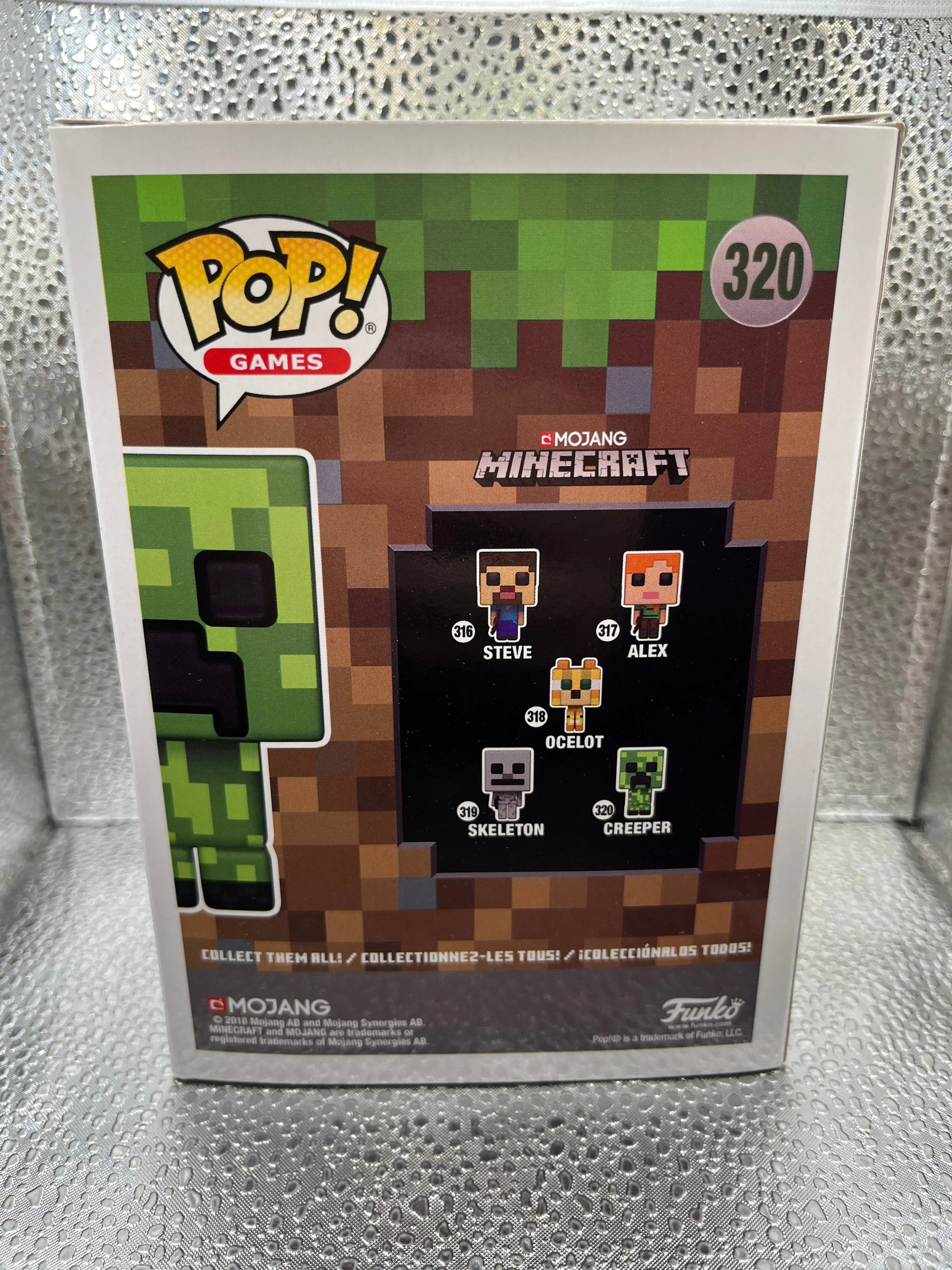 Funko POP Games - Minecraft - Creeper #320 FRENLY BRICKS - Open 7 Days