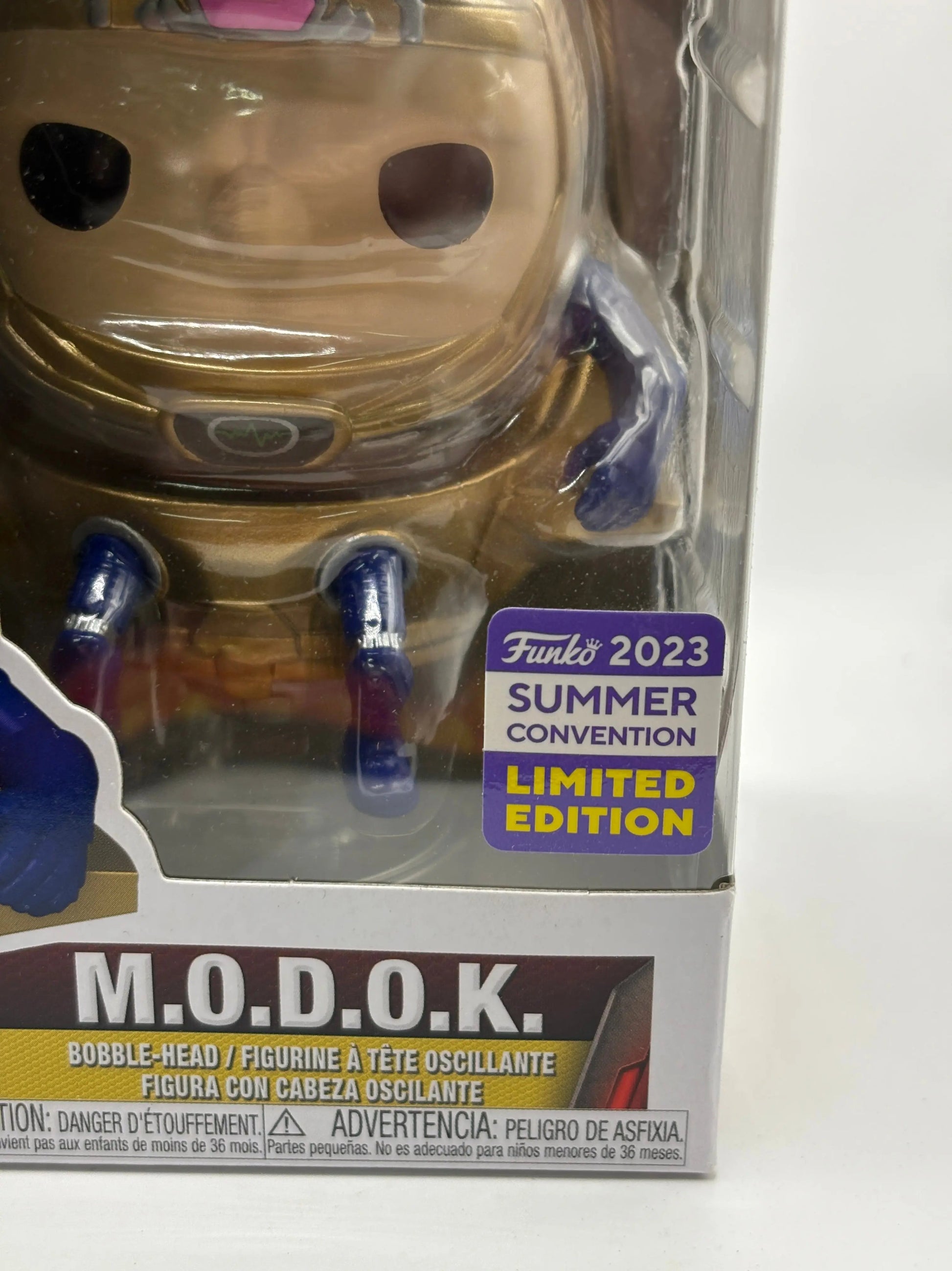 Funko POP! Quantummania #1262 M.O.D.O.K 2023 Summer Convention FRENLY BRICKS - Open 7 Days