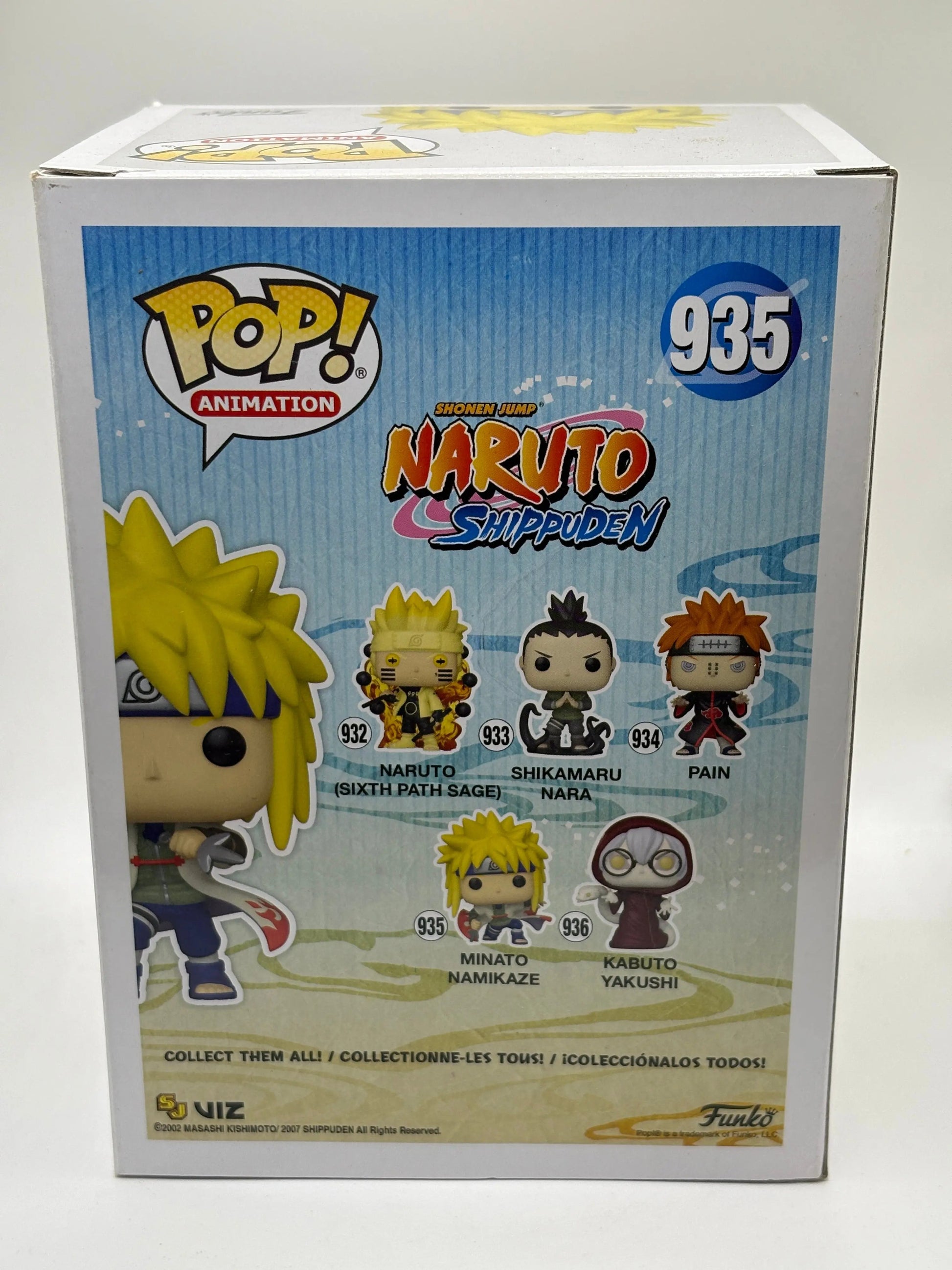 Funko POP! Animation Naruto Shippuden #935 Minato Namikaze SE FRENLY BRICKS - Open 7 Days