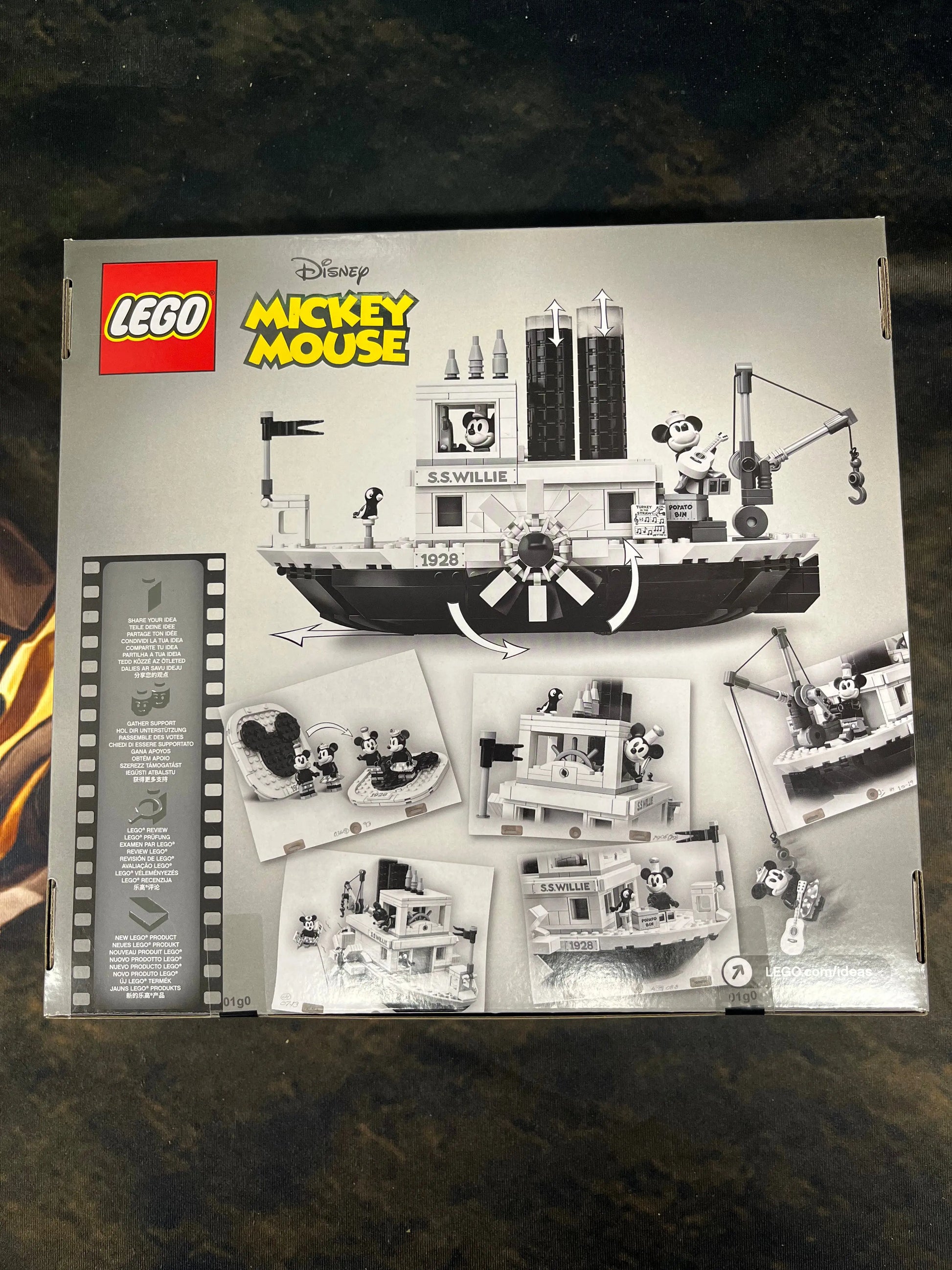 LEGO Ideas Disney Steamboat Willie 21317 FRENLY BRICKS - Open 7 Days