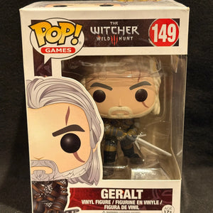 Funko Pop The Witcher 3 Wild Hunt Geralt Of Rivia #149 Figure Vaulted FRENLY BRICKS - Open 7 Days