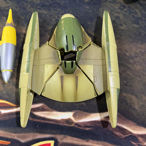 Star Wars Electronic Fighting ships Naboo Starfighter and Vulture Droid FRENLY BRICKS - Open 7 Days