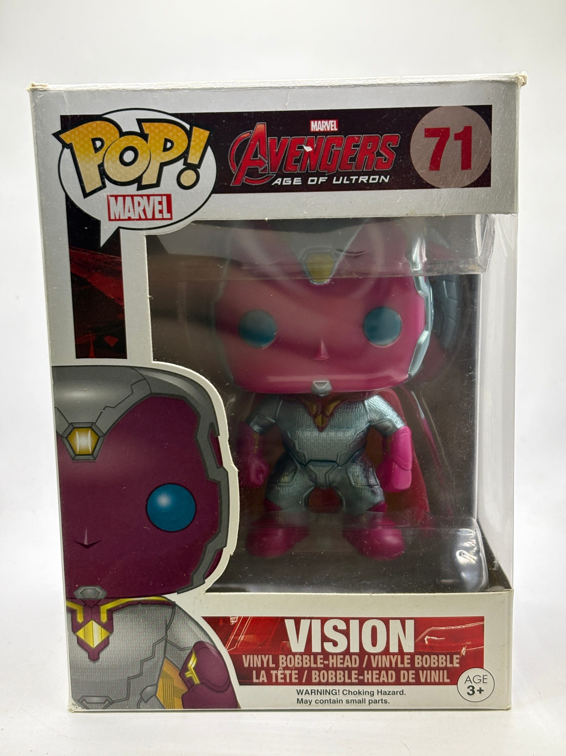 Funko POP! Marvel Avengers #71 Vision Vinyl Bobble-Head image 1