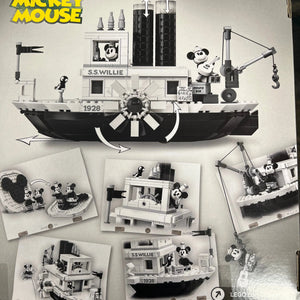 LEGO Ideas Disney Steamboat Willie 21317 FRENLY BRICKS - Open 7 Days