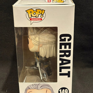 Funko Pop The Witcher 3 Wild Hunt Geralt Of Rivia #149 Figure Vaulted FRENLY BRICKS - Open 7 Days