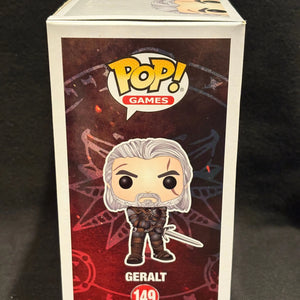 Funko Pop The Witcher 3 Wild Hunt Geralt Of Rivia #149 Figure Vaulted FRENLY BRICKS - Open 7 Days