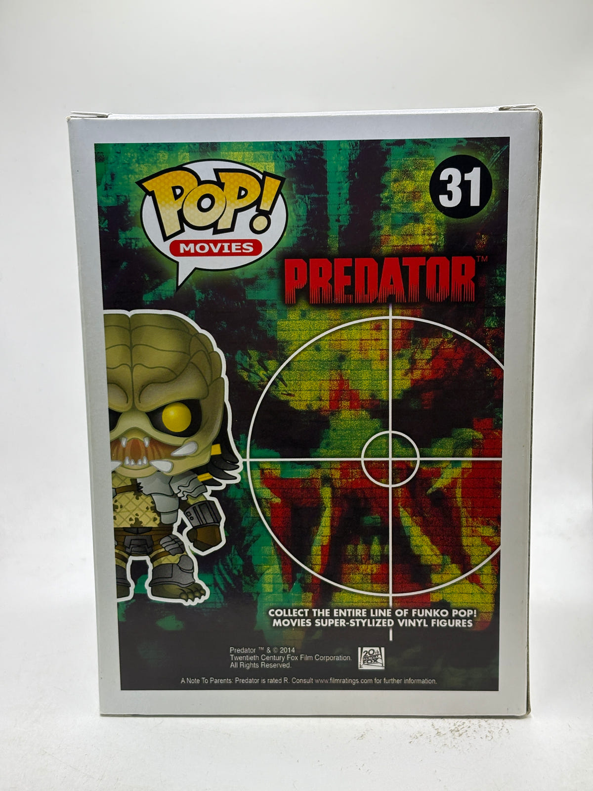 Funko POP! Movies Predator #31 Predator Invisible Splatter Vinyl Figure image 3