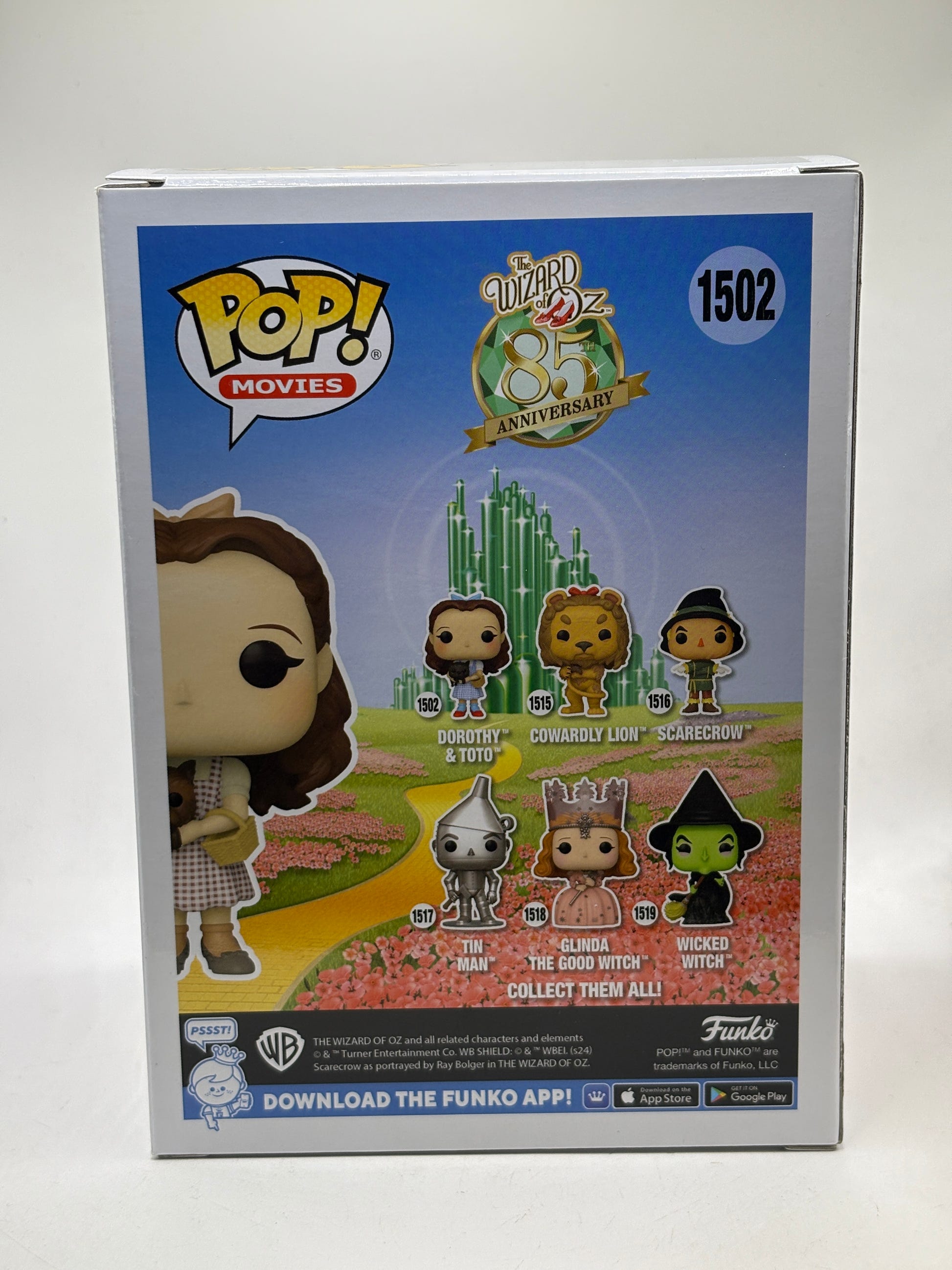 Funko POP! Movies The Wizard of Oz #1502 Dorothy & TOTO Special Edition image 3
