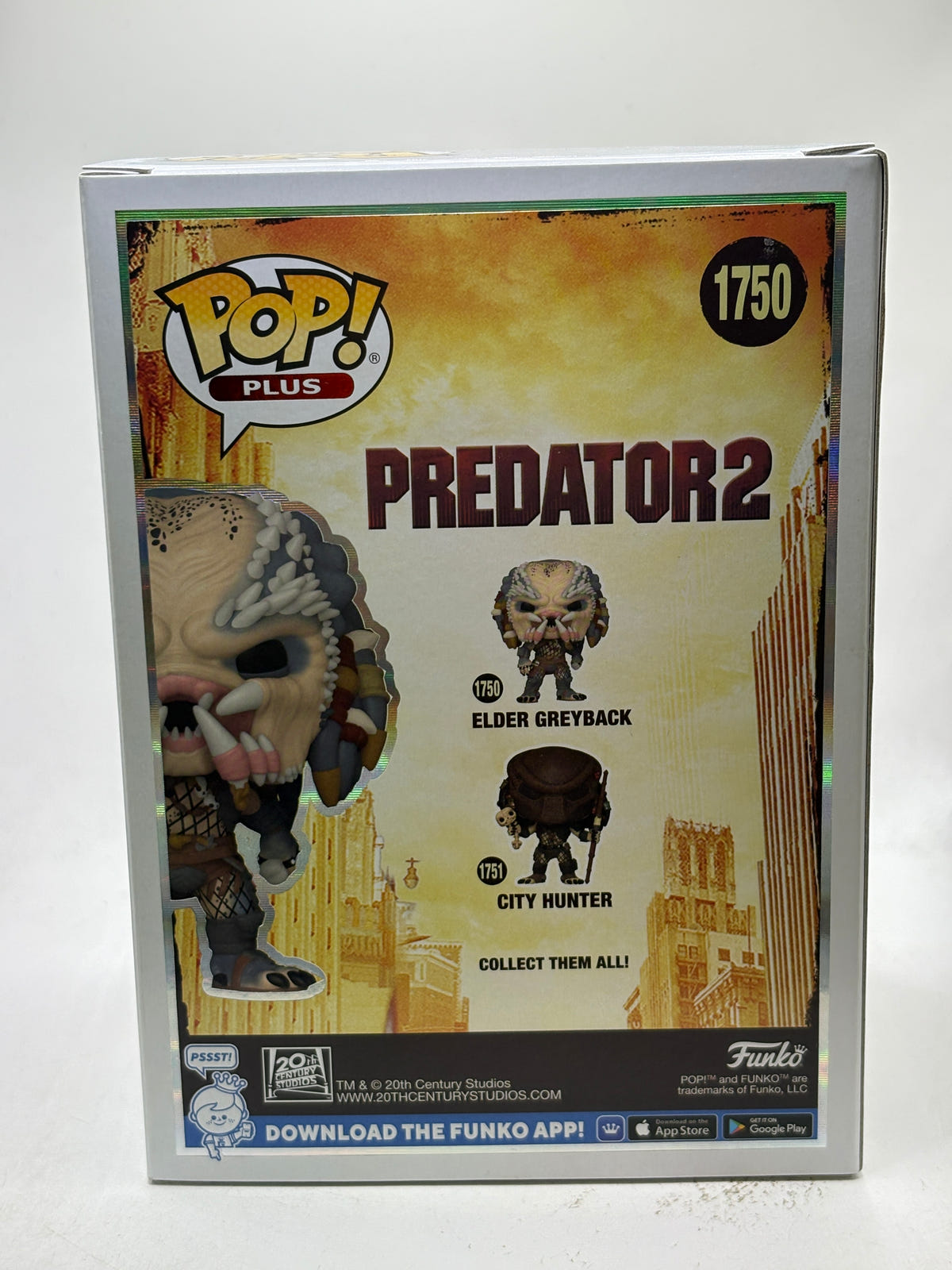 Funko POP! Plus Predator 2 #1750 Elder Greyback Vinyl Figure image 3