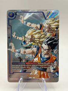 Dragon Ball Super Fusion World - Gotenks SR* SB02-022 Alt Art Manga Booster NM