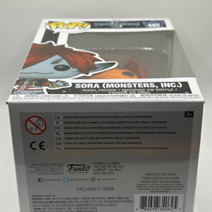 Funko POP! Kingdom Hearts #485 Sora Monsters Inc FRENLY BRICKS - Open 7 Days