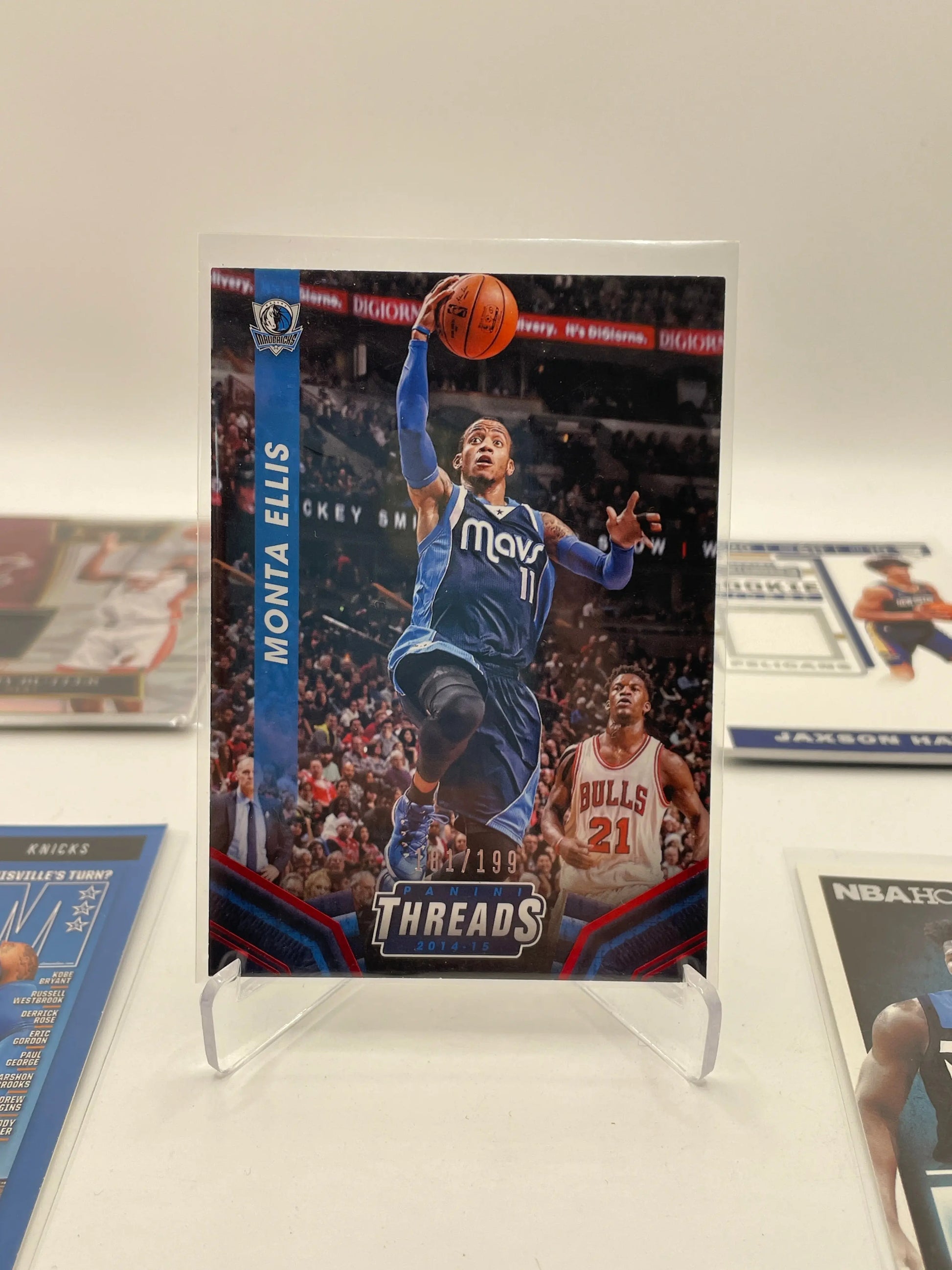 NBA Patch & Numbered Card lot 6 different players (lot#14) FRENLY BRICKS - Open 7 Days