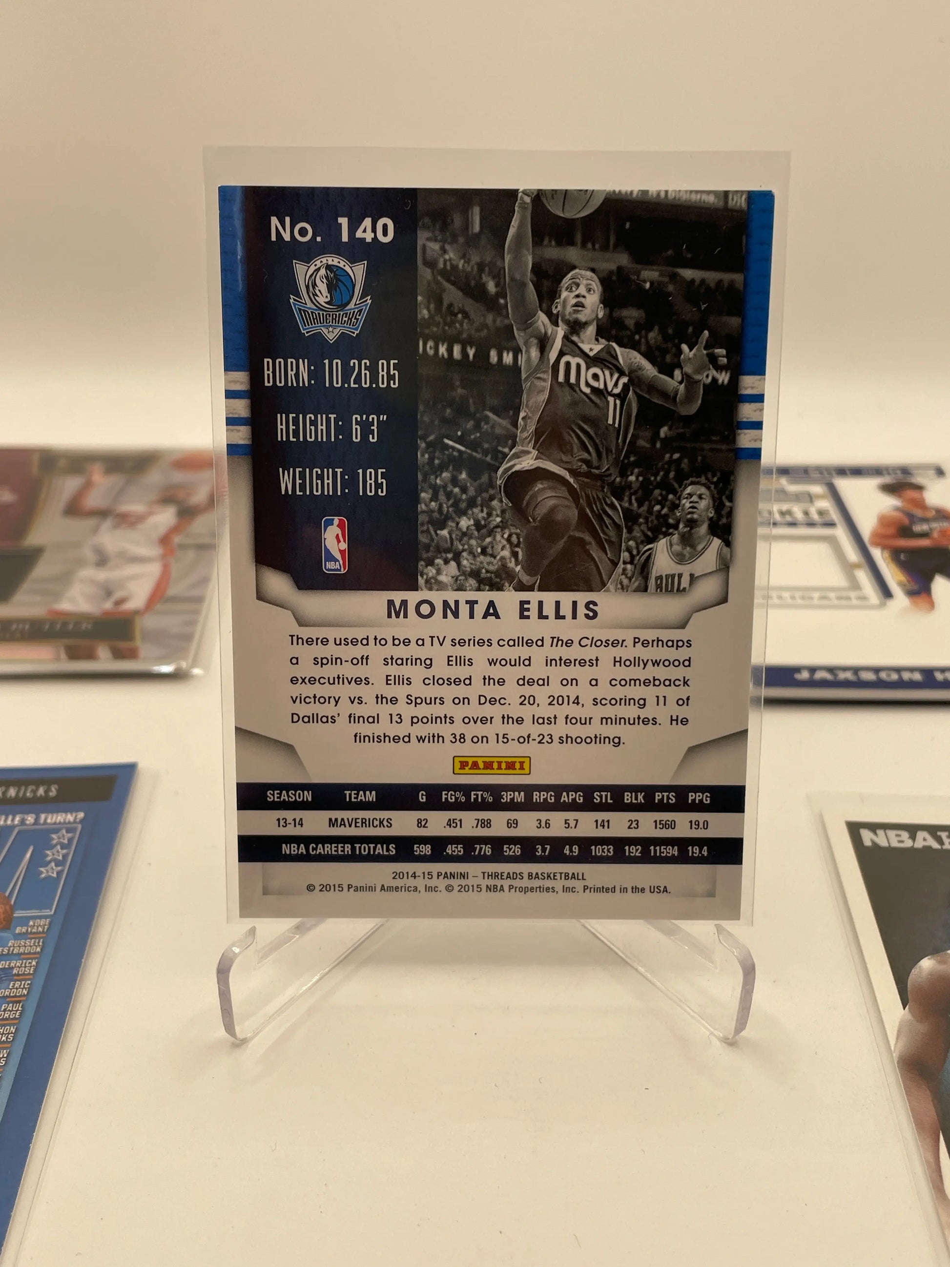 NBA Patch & Numbered Card lot 6 different players (lot#14) FRENLY BRICKS - Open 7 Days