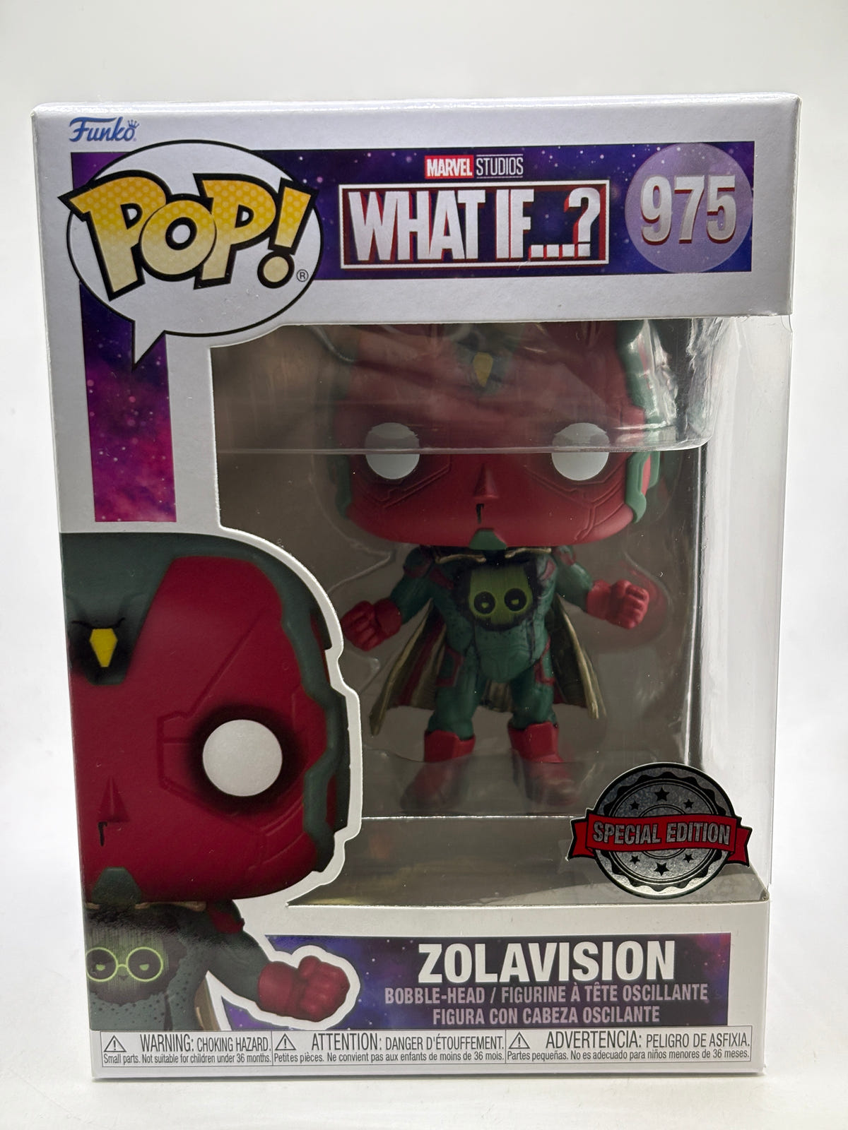 Funko POP! Marvel What If…? #975 Zolavision Special Edition image 1